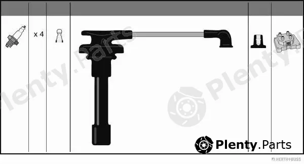 Herth+Buss Jakoparts J5381005 — Ignition Cable Kit