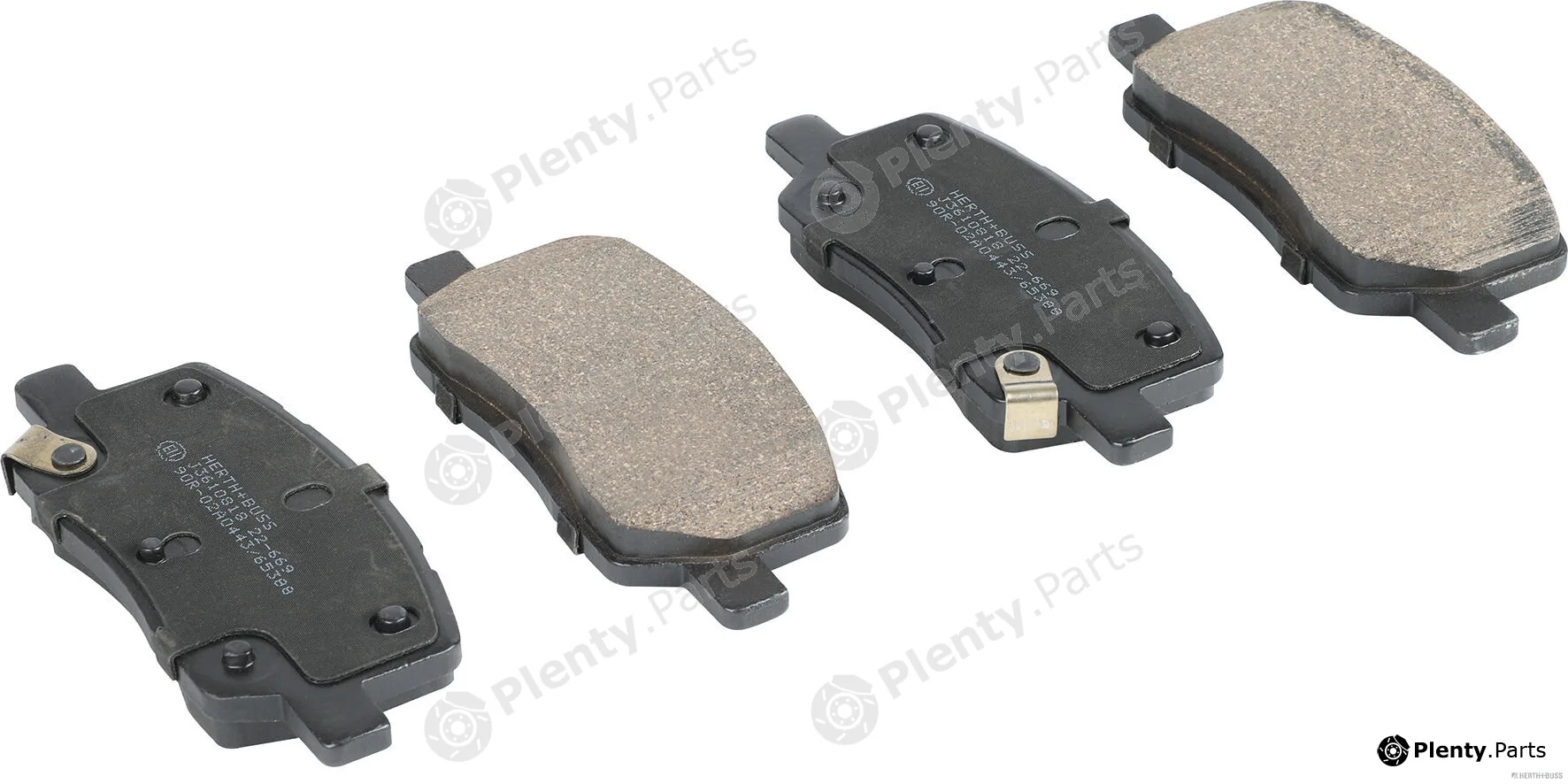 Herth+Buss Jakoparts J3610818 — Brake Pad Set, disc brake