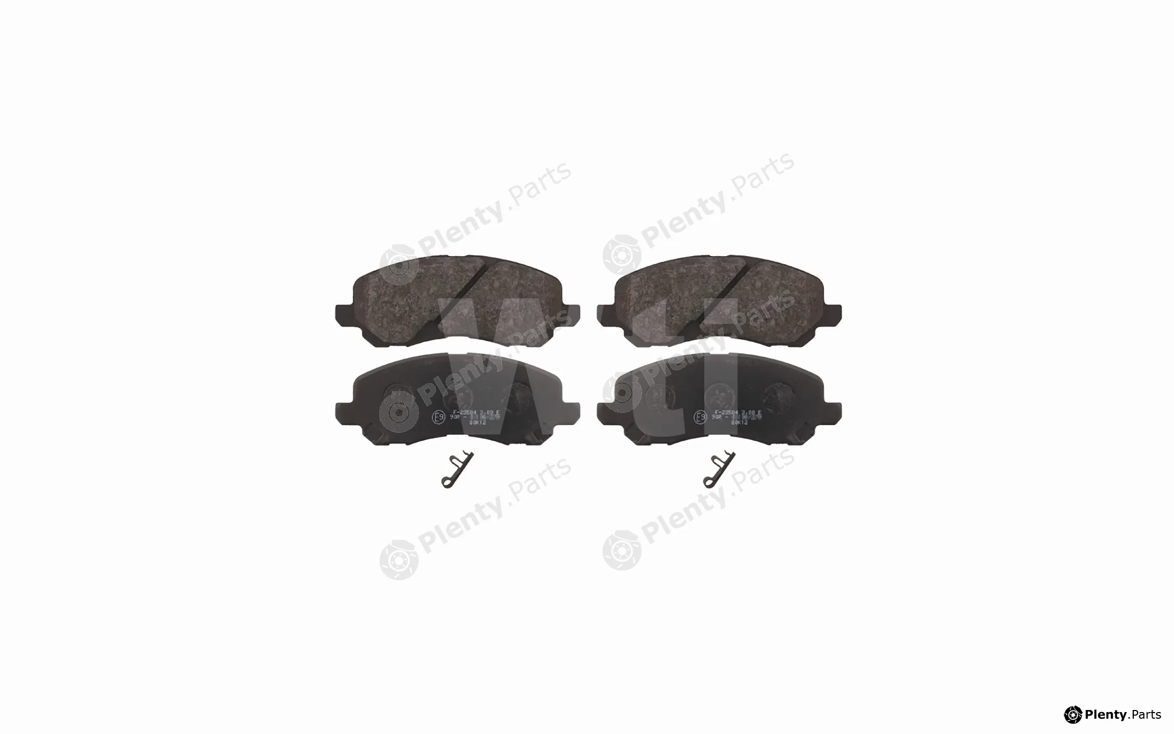 Wti Automotive K711089 — Brake Pad Set, disc brake