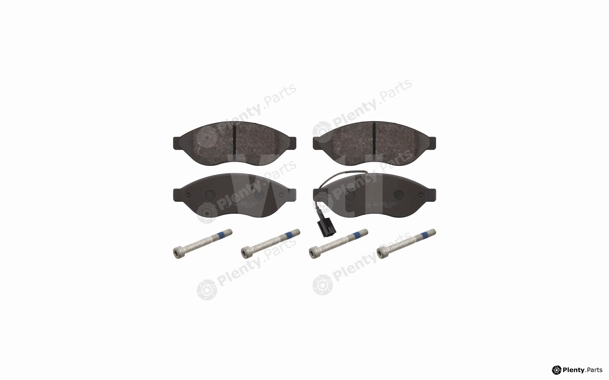 Wti Automotive K971001 — Brake Pad Set, disc brake