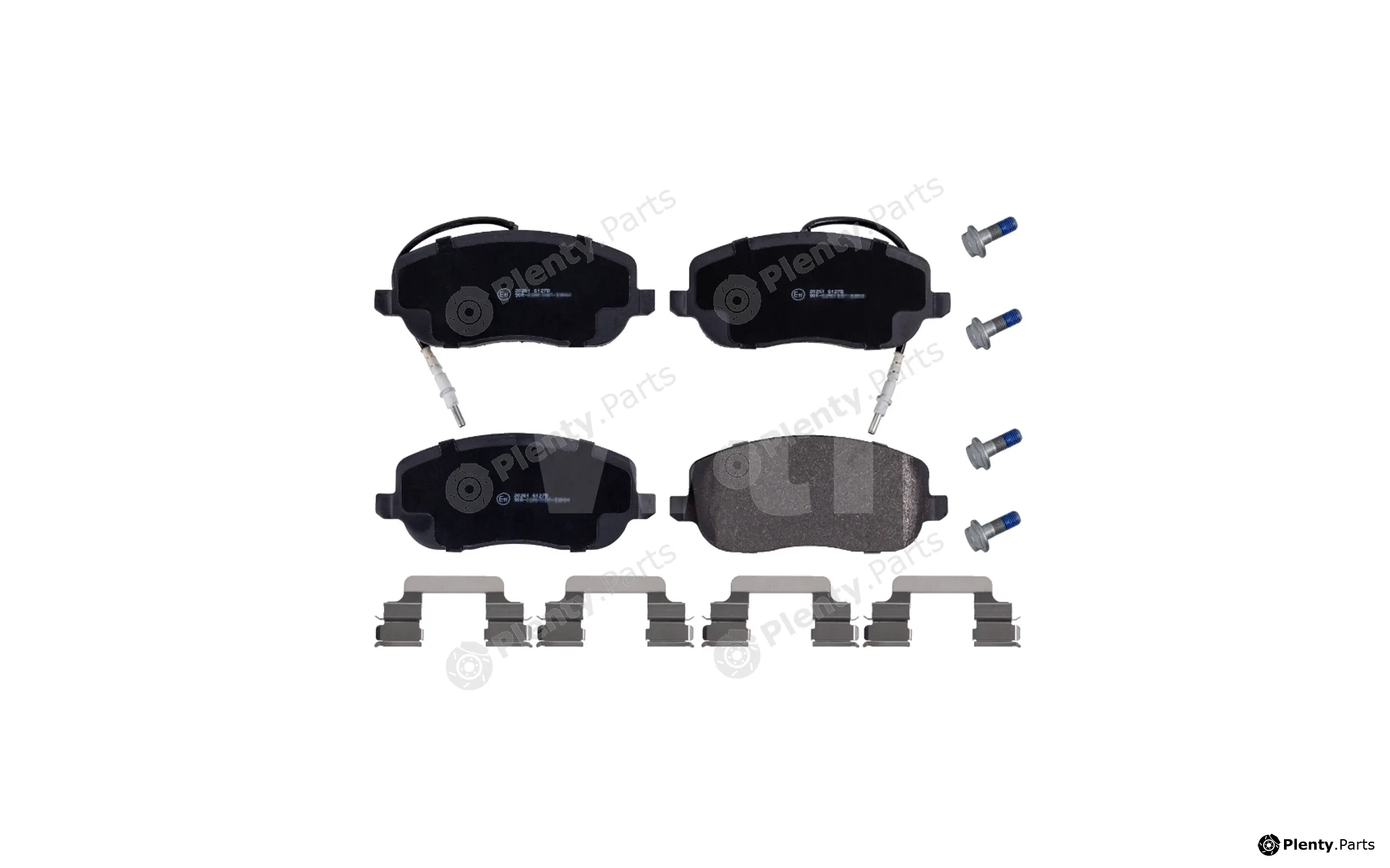 Wti Automotive K851090 — Brake Pad Set, disc brake