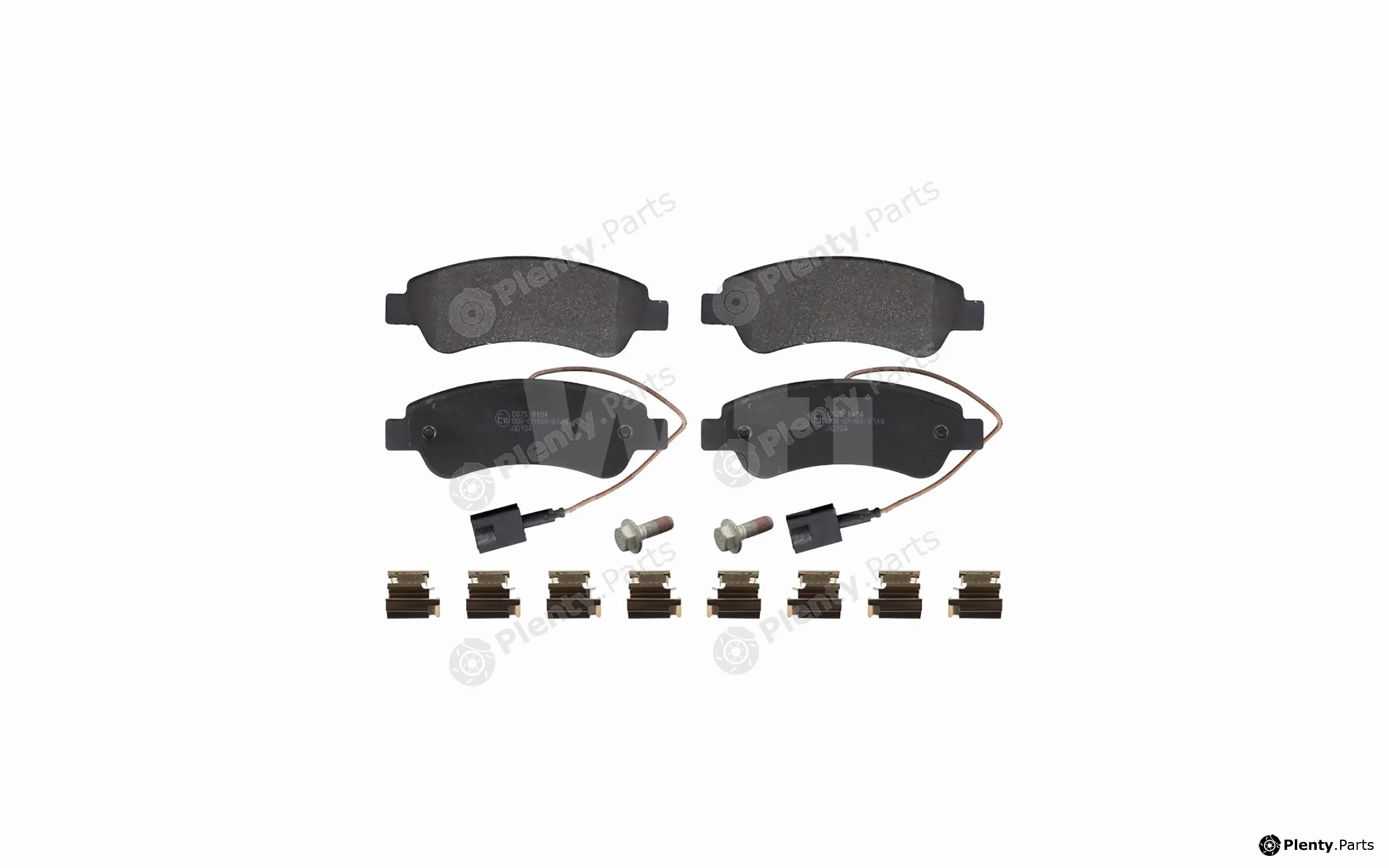 Wti Automotive K971005 — Brake Pad Set, disc brake