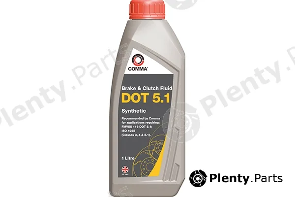 Comma BF51L — Brake Fluid COMMA DOT 5.1