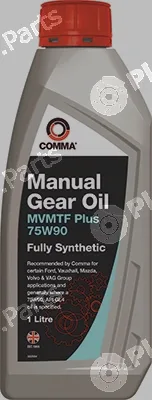 Comma MVMTFP1L — Transmission Oil COMMA MVMTF PLUS 75W90