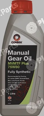 Comma MVP75801L — Transmission Oil COMMA MVMTF PLUS 75W80