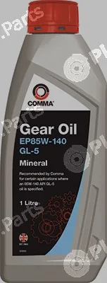 Comma HMG1L — Axle Gear Oil COMMA EP85W140 GL-5