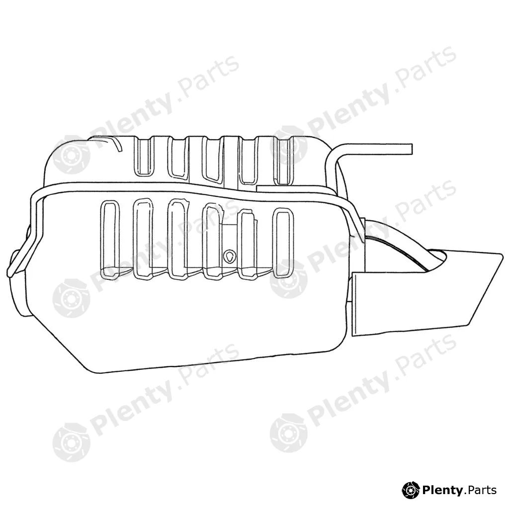 Vellerand 14896 — Rear Muffler