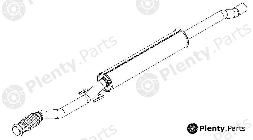 Vellerand 15427 — Centre Muffler