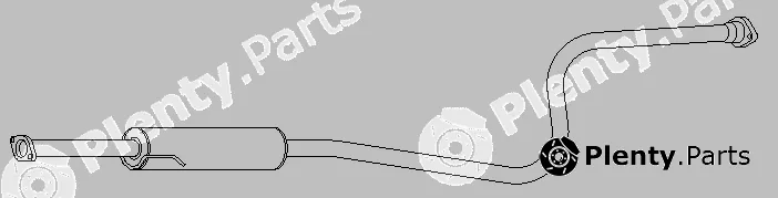 Vellerand 10815 — Centre Muffler