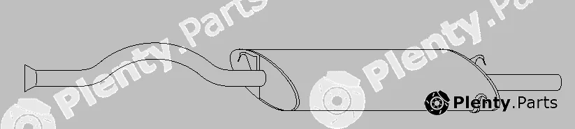 Vellerand 10411 — Rear Muffler