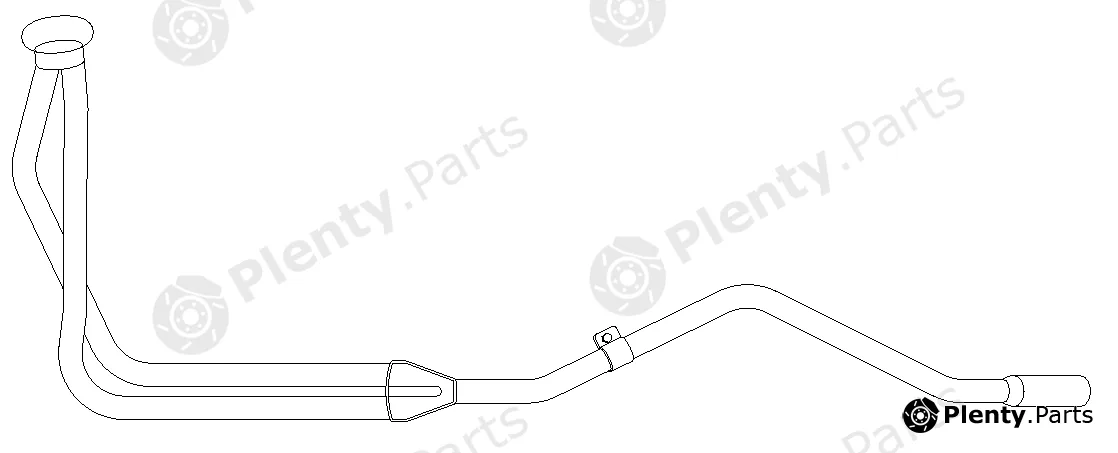 Vellerand 10893 — Exhaust Pipe