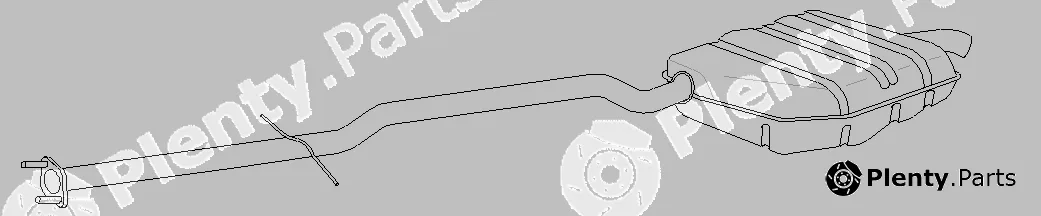 Vellerand 10535 — Rear Muffler