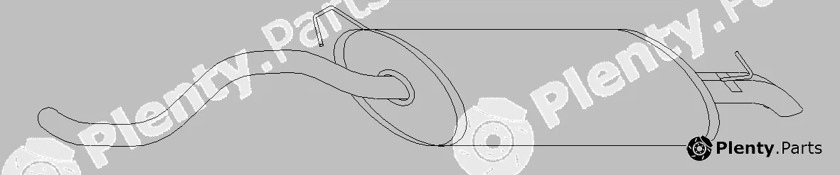 Vellerand 11347 — Rear Muffler