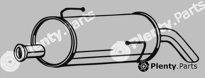 Vellerand 13658 — Rear Muffler