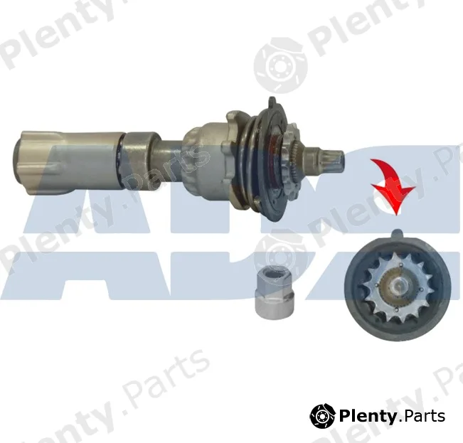 ADR 17K11292 — Spindle, brake caliper piston reset tool