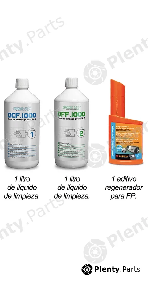 Warm Up WU-K-SGD800 — Soot/Particulate Filter Cleaning Decarbonisacion