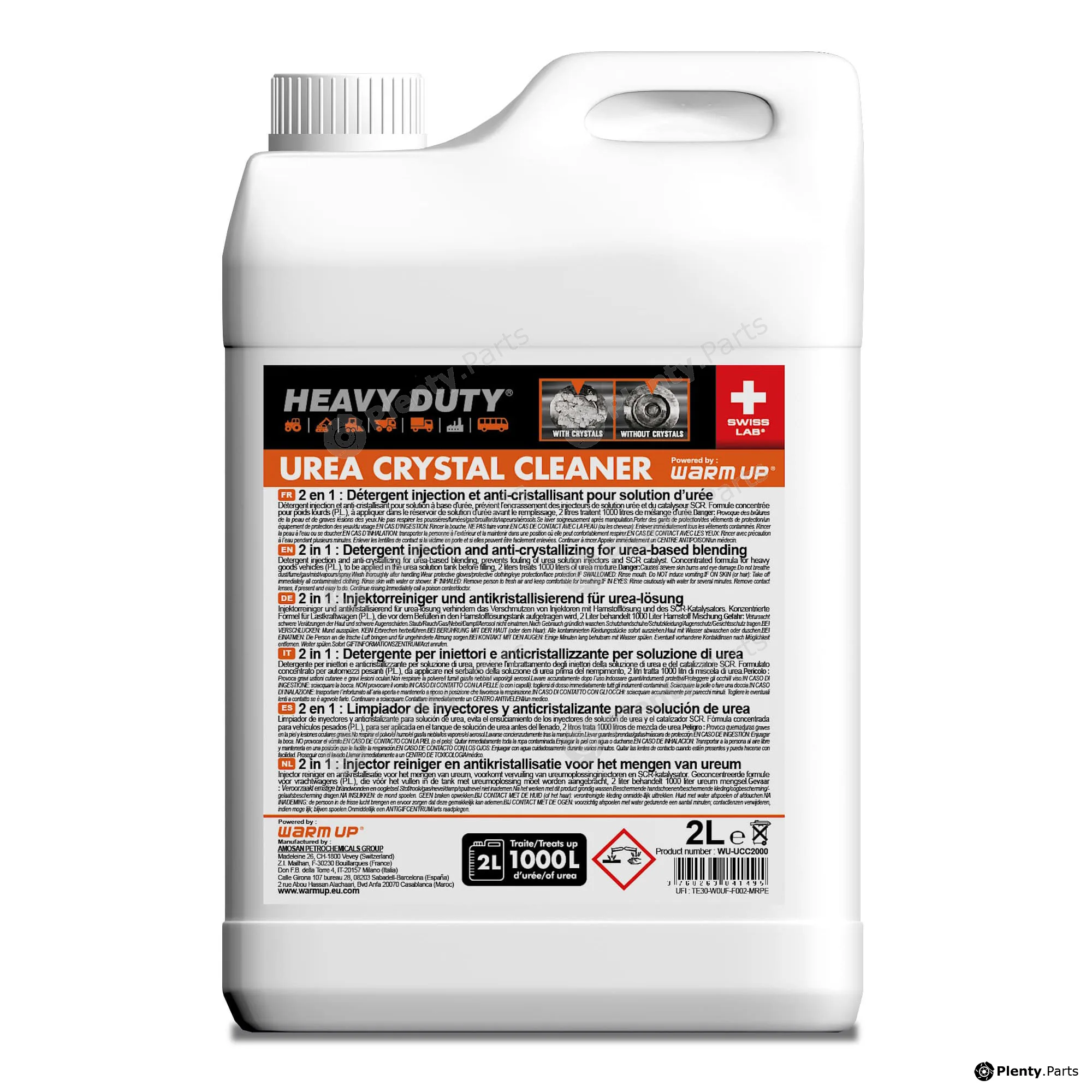 Warm Up WU-UCC2000N — Urea