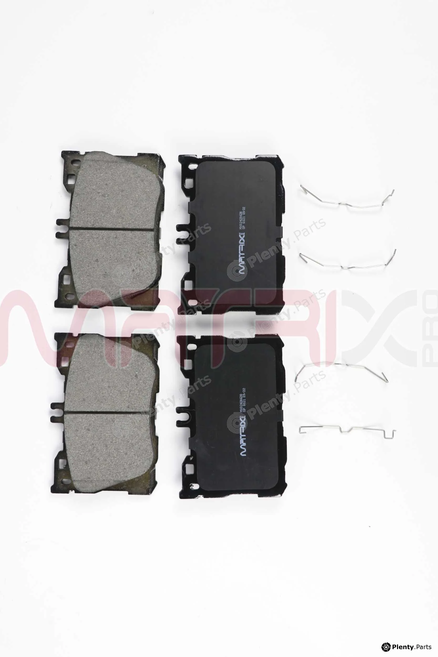 Matrix Pro MX02420628 — Brake Pad Set, disc brake