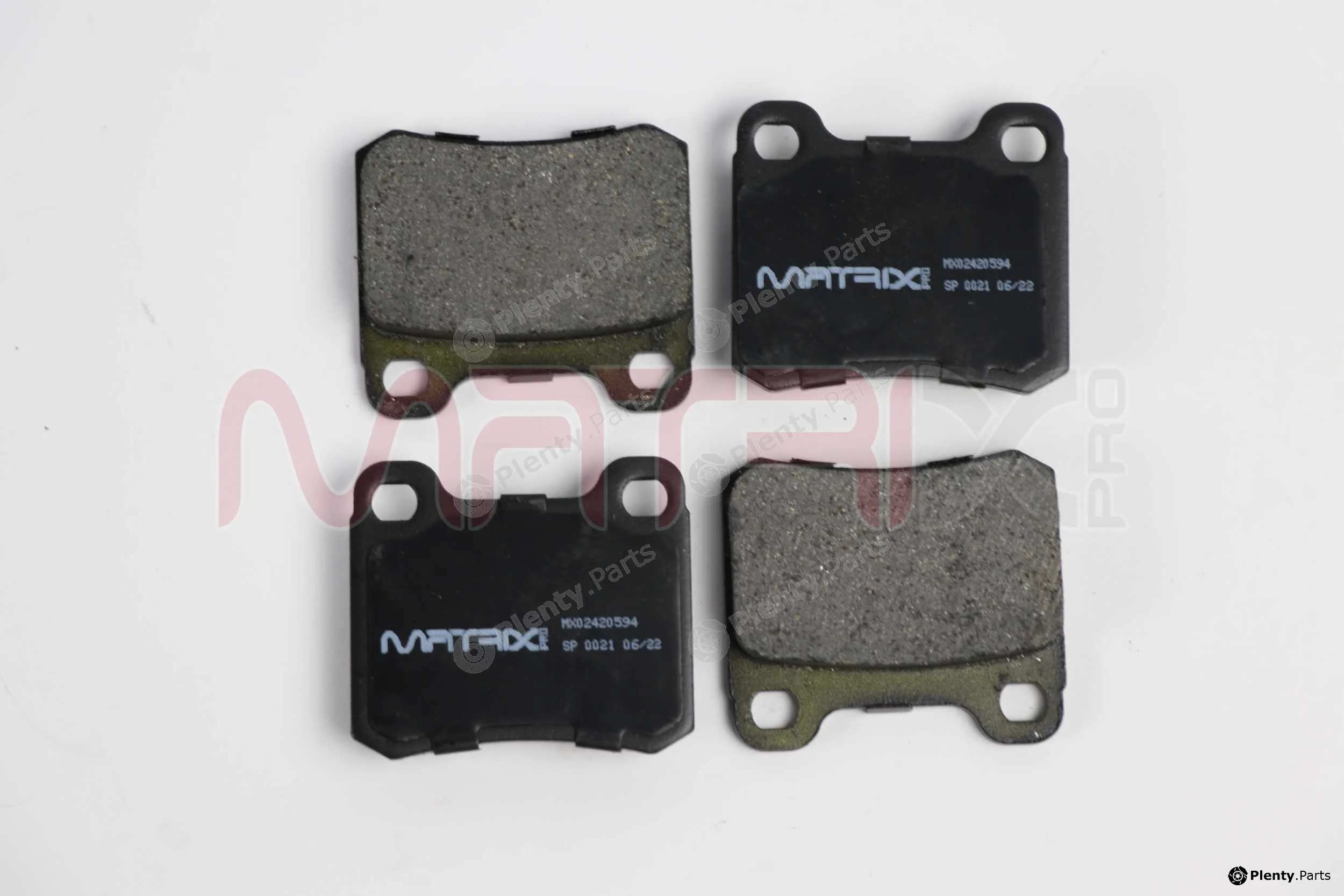 Matrix Pro MX02420594 — Brake Pad Set, disc brake