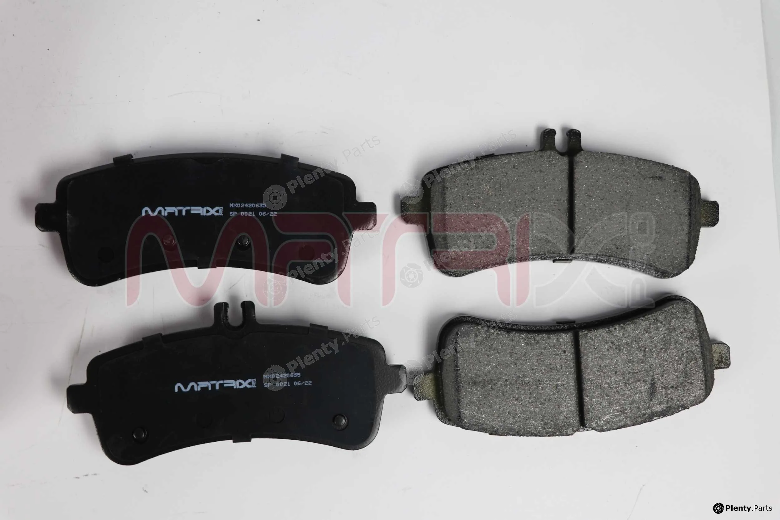Matrix Pro MX02420635 — Brake Pad Set, disc brake