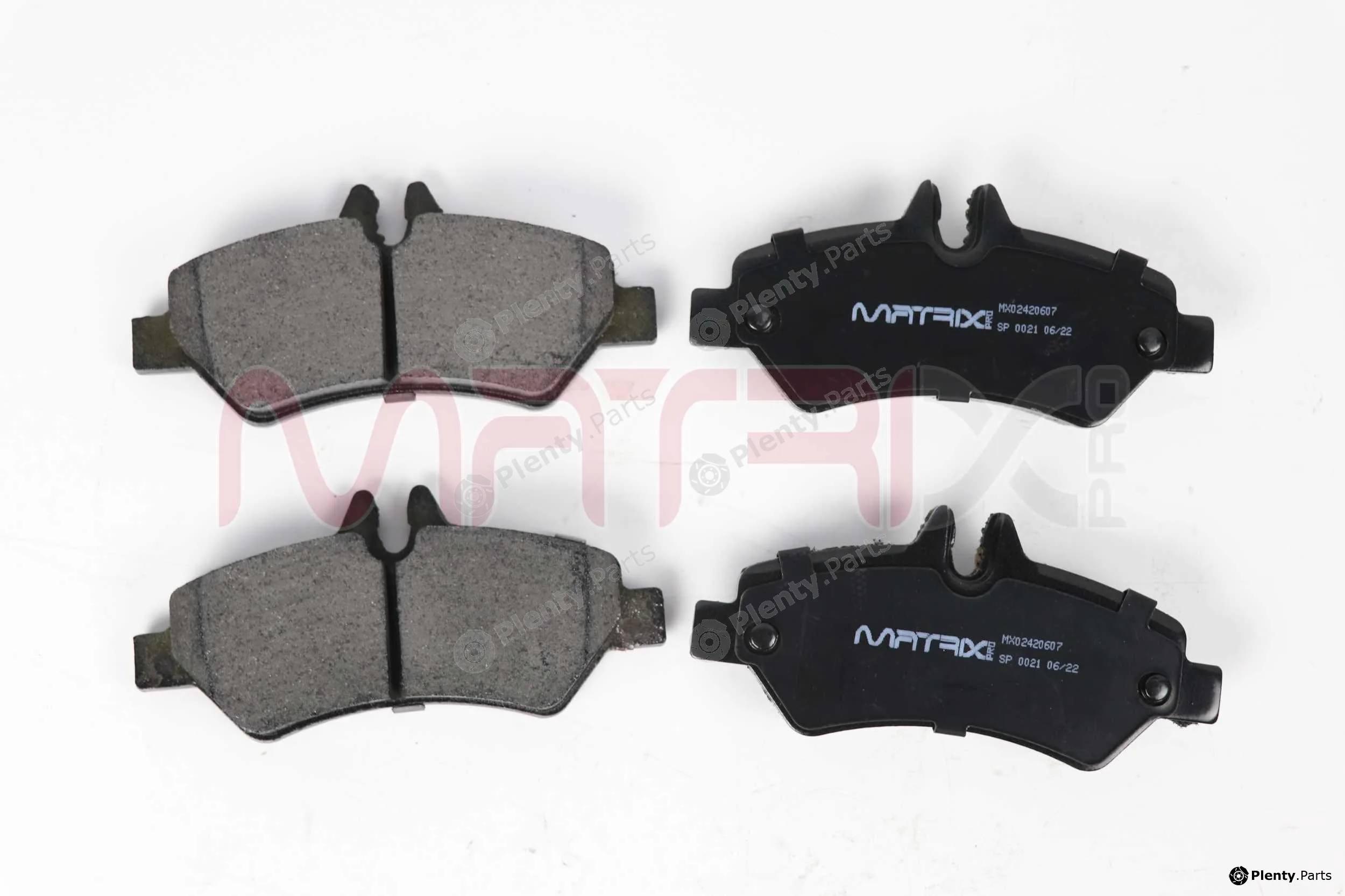 Matrix Pro MX02420607 — Brake Pad Set, disc brake