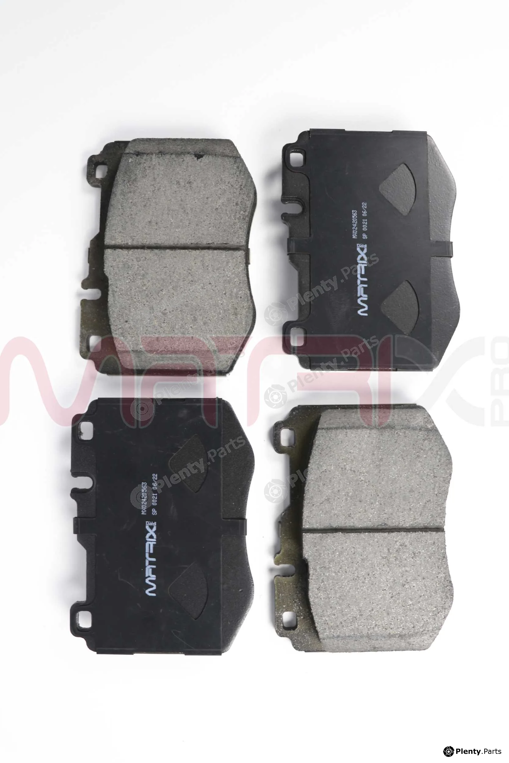 Matrix Pro MX02420563 — Brake Pad Set, disc brake
