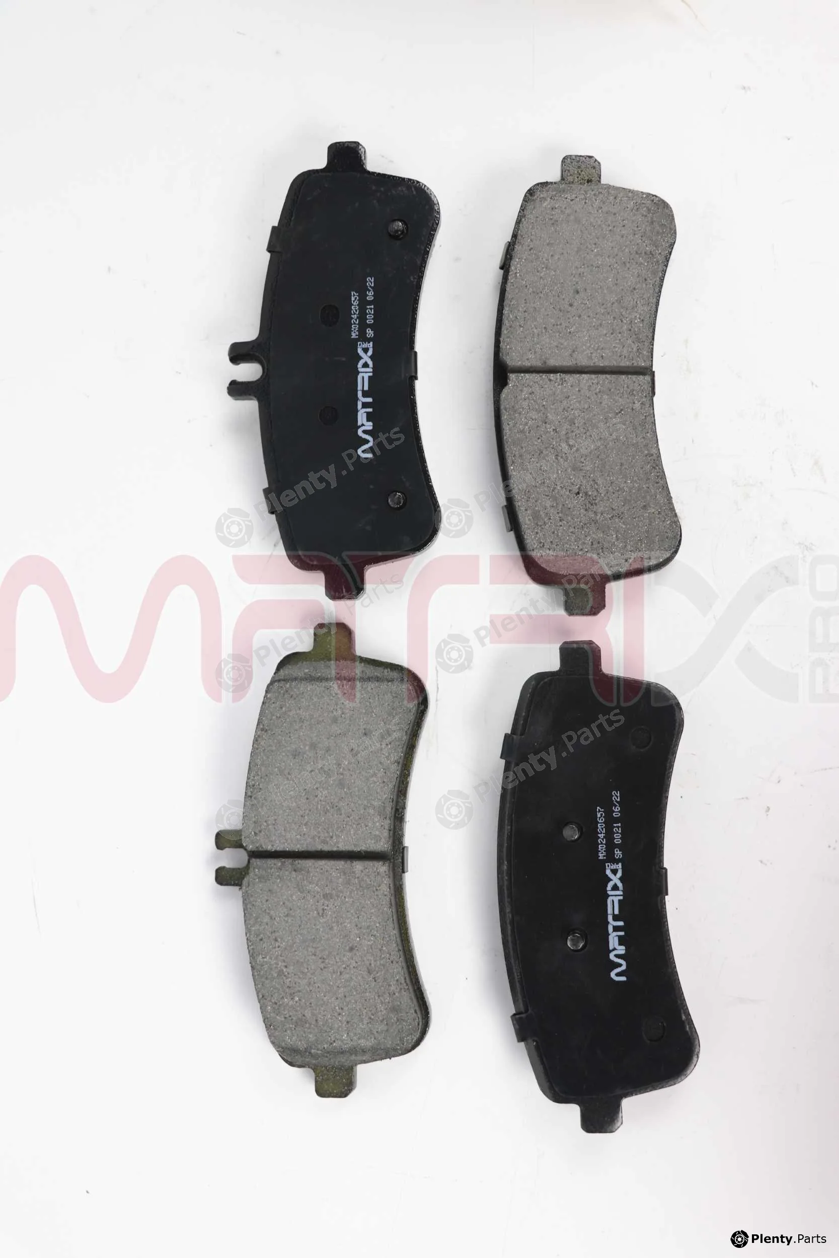 Matrix Pro MX02420657 — Brake Pad Set, disc brake