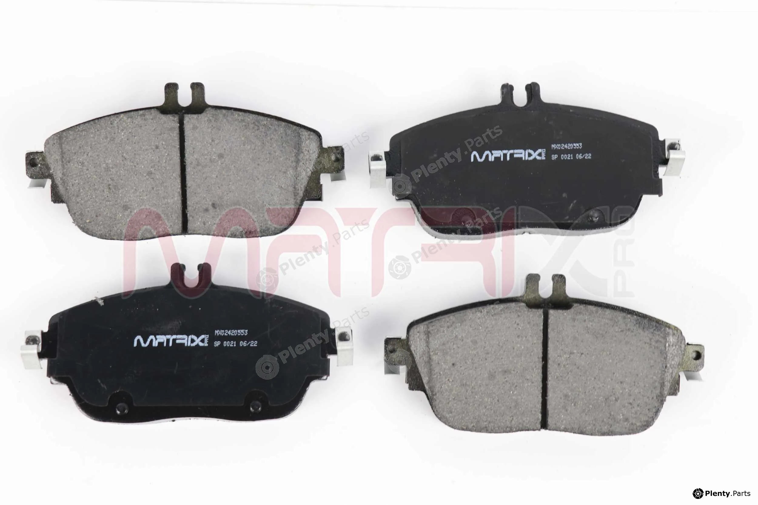 Matrix Pro MX02420553 — Brake Pad Set, disc brake