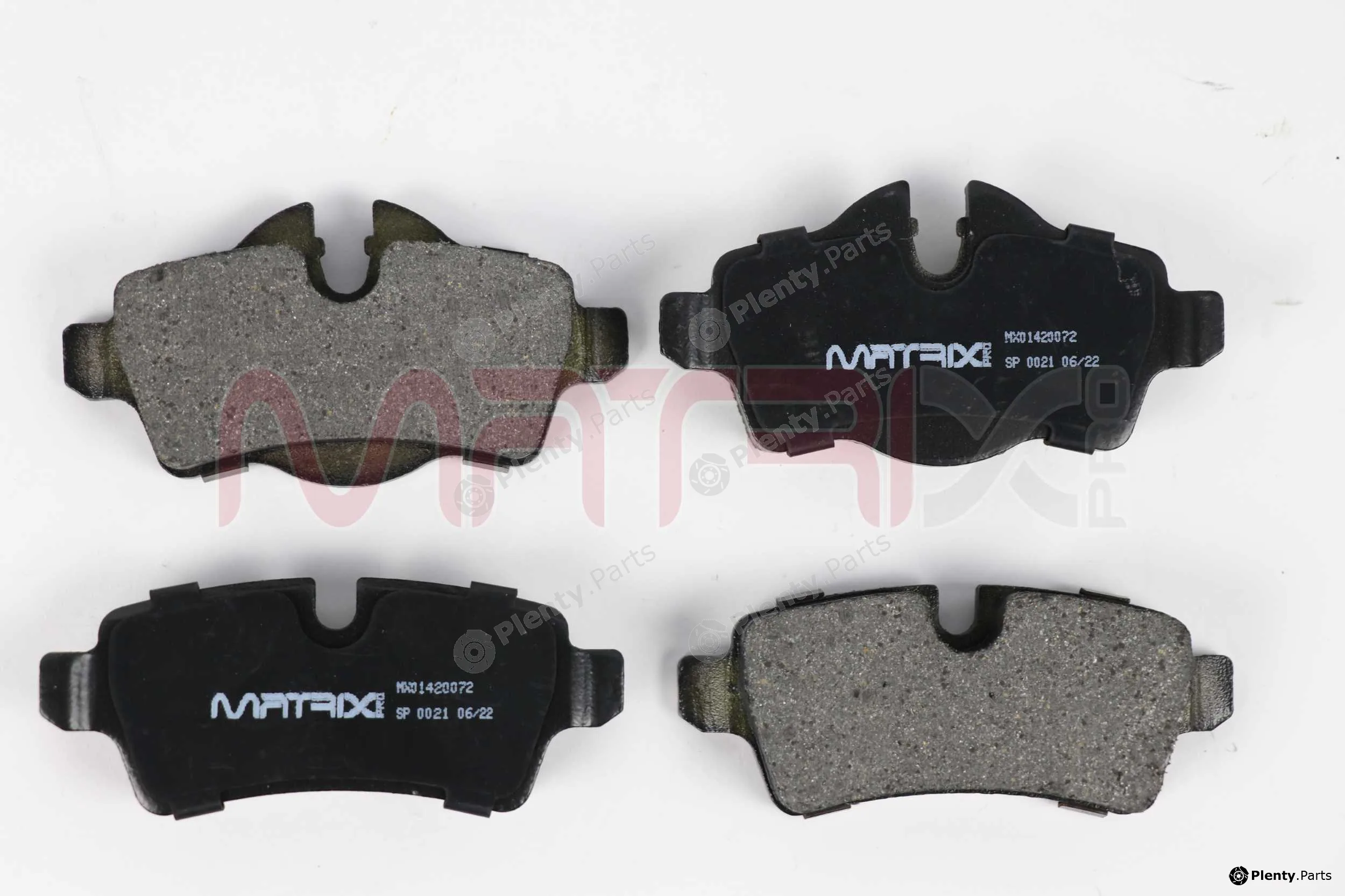 Matrix Pro MX01420072 — Brake Pad Set, disc brake