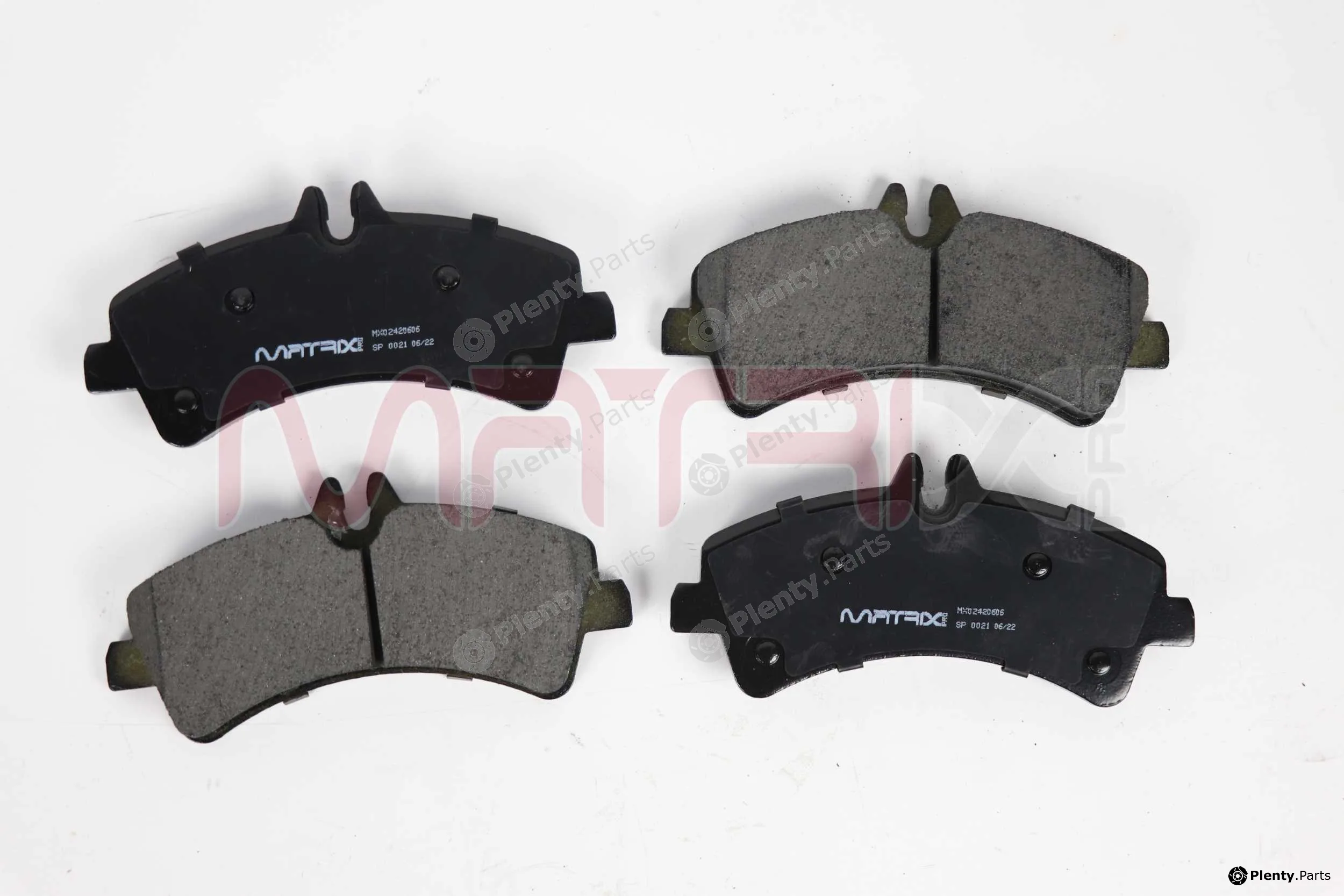 Matrix Pro MX02420606 — Brake Pad Set, disc brake