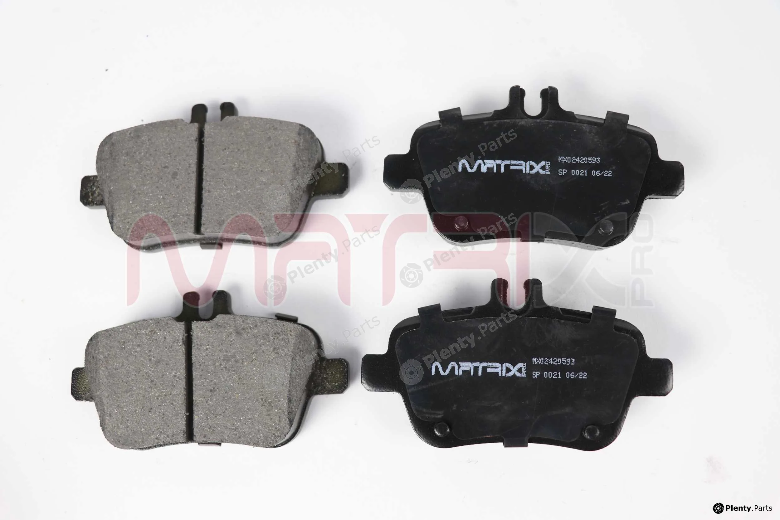 Matrix Pro MX02420593 — Brake Pad Set, disc brake