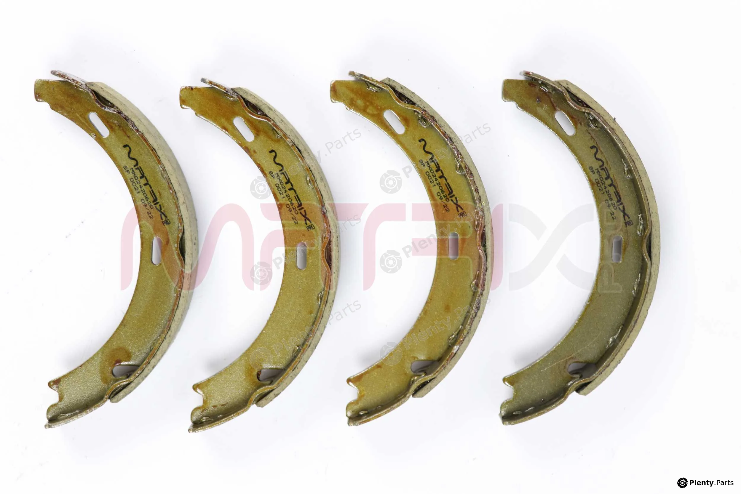Matrix Pro MX02420620 — Brake Shoe Set, parking brake