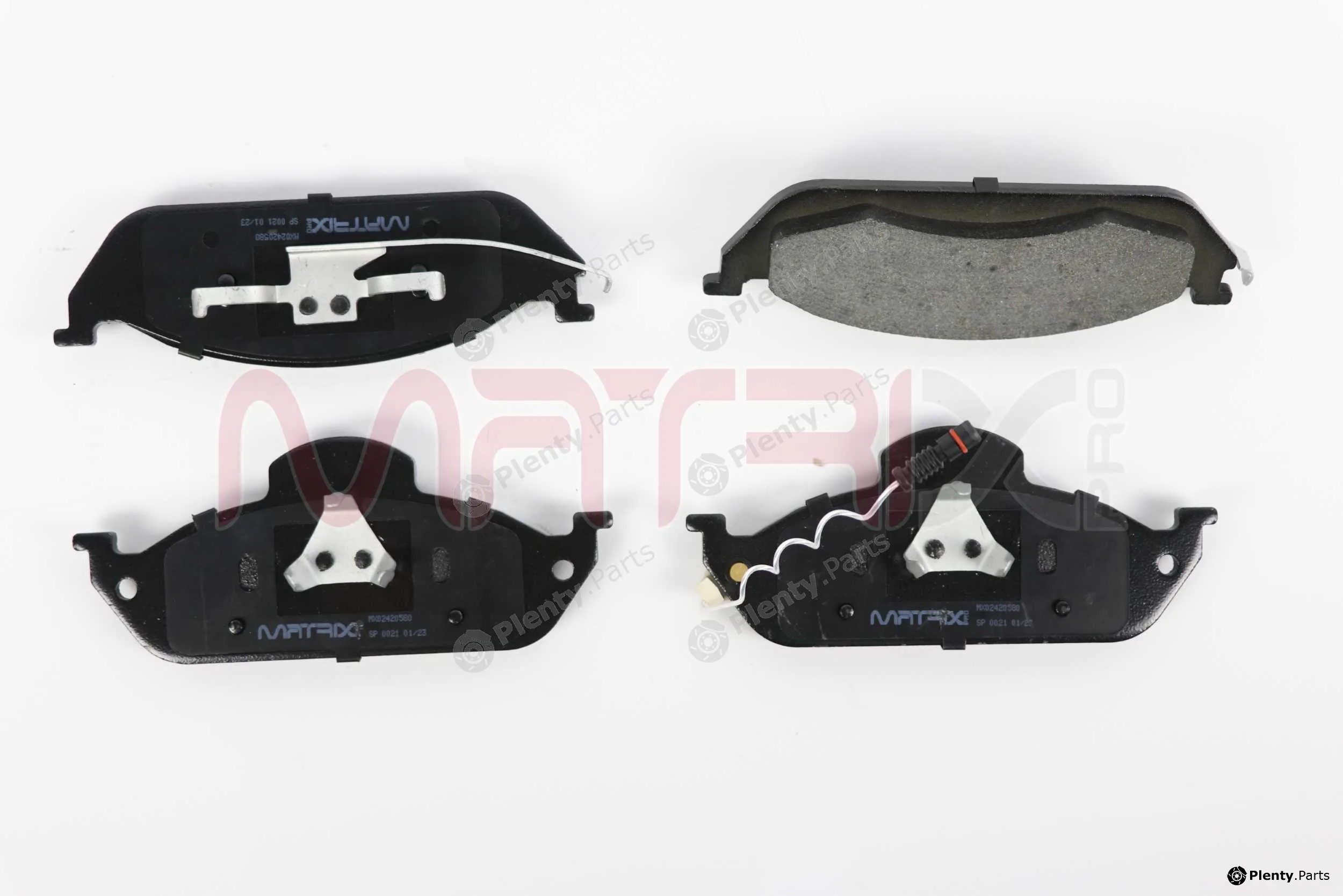 Matrix Pro MX02420580 — Brake Pad Set, disc brake