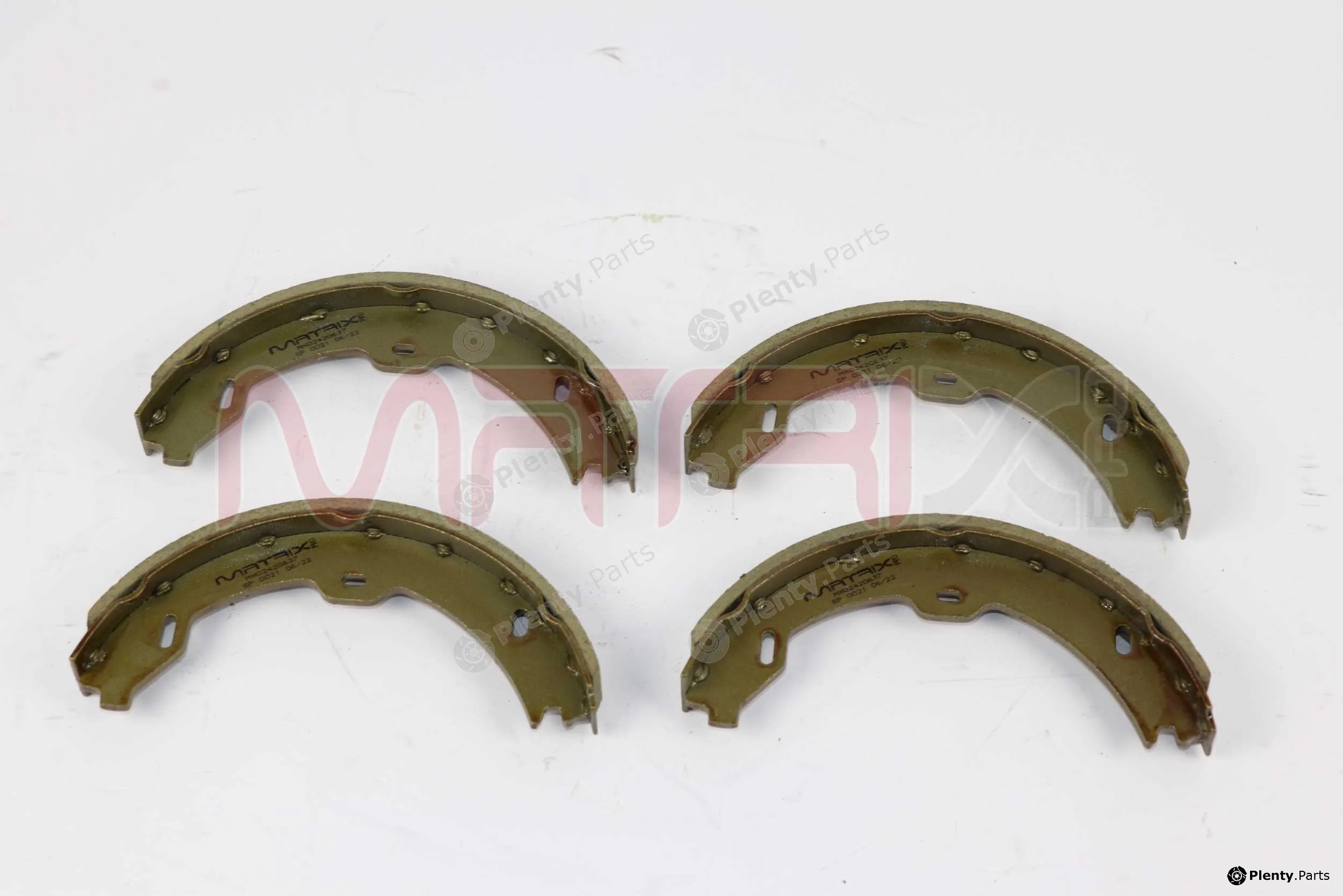 Matrix Pro MX02420637 — Brake Shoe Set, parking brake