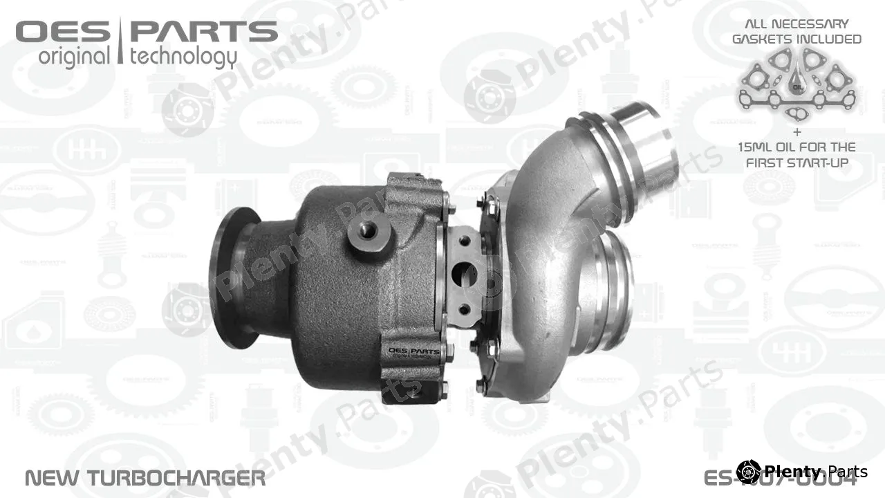 Oes Parts ES-N07-0004 — Charger, charging (supercharged/turbocharged) Product line OES-PARTS
