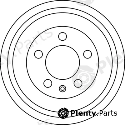 Abtex BDM910 — Brake Drum
