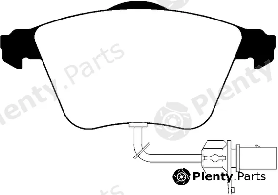 Abtex PLU3900 — Brake Pad Set, disc brake