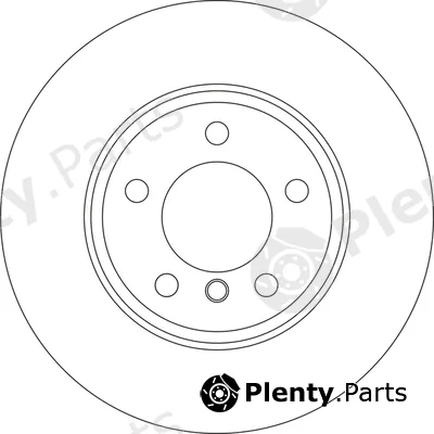 Abtex BD1822V — Brake Disc