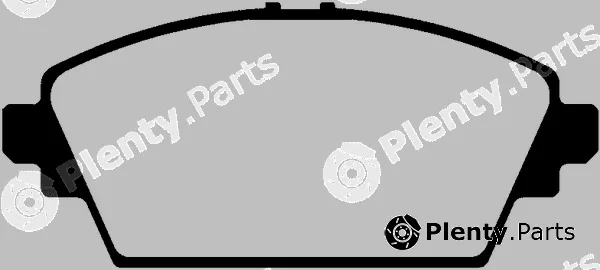 Abtex PLU3641 — Brake Pad Set, disc brake