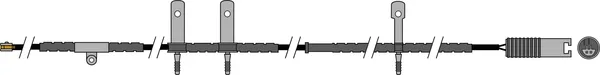 Abtex AWL196 — Warning Contact, brake pad wear