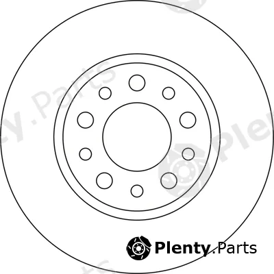 Abtex BD1311S — Brake Disc