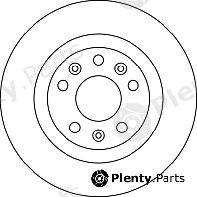 Abtex BD1977S — Brake Disc