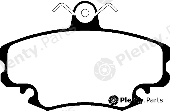 Abtex PLU845 — Brake Pad Set, disc brake
