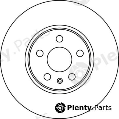 Abtex BD1543V — Brake Disc