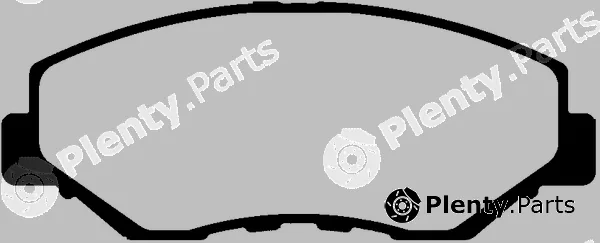 Abtex PLU3924 — Brake Pad Set, disc brake