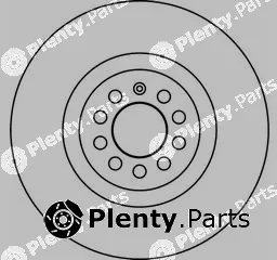 Abtex BD867V — Brake Disc