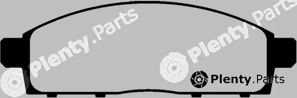 Abtex PLU1276 — Brake Pad Set, disc brake