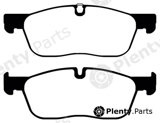 Abtex PLU2340 — Brake Pad Set, disc brake