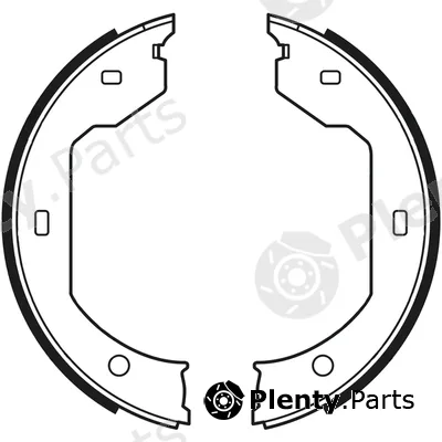 Abtex ABS4069 — Brake Shoe Set