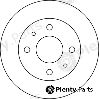 Abtex BD1298S — Brake Disc